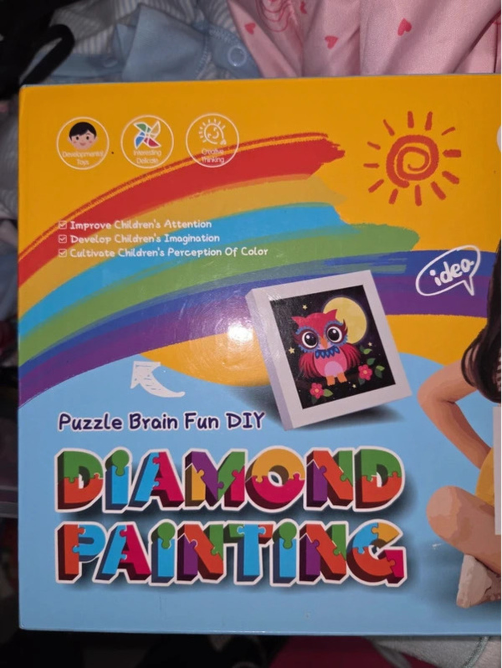 Diamond painting for kids